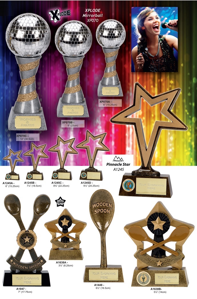 Mirrorball Trophies & Awards