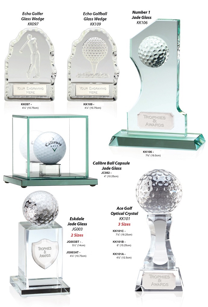 Glass Wedge Golf Awards