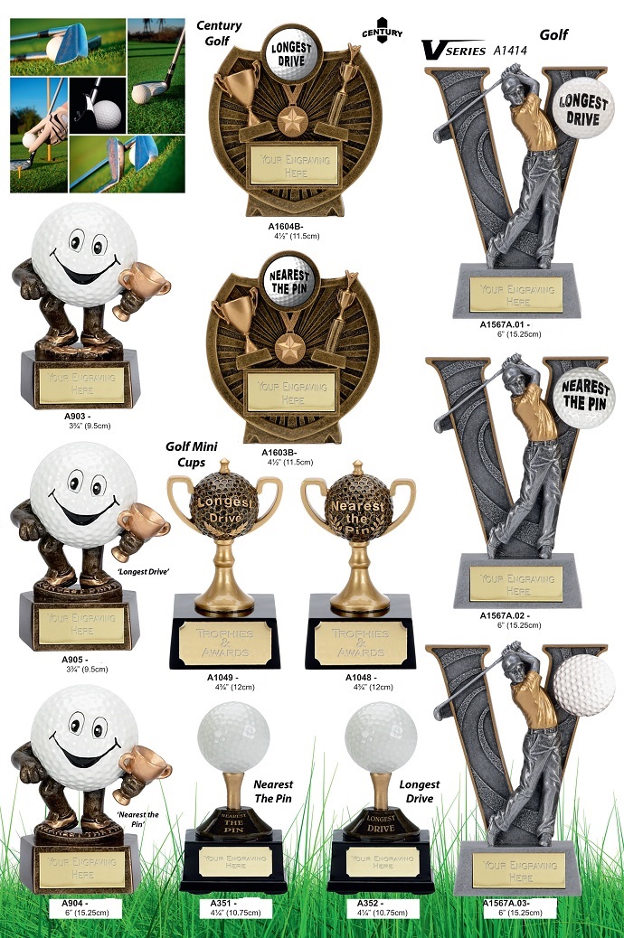Centuary Golf Trophies & Awards