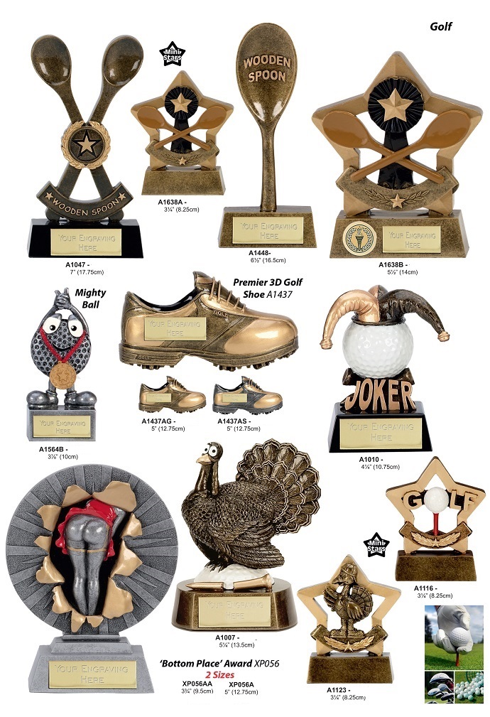 Premier Golf Trophies & Awards