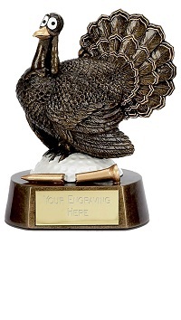 Turkey Golf Trophy AwardA1007