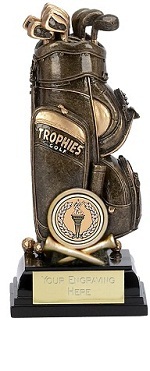 Golf Bag Trophy Award