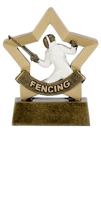 Fencing Mini Stars Trophy AwardA1102
