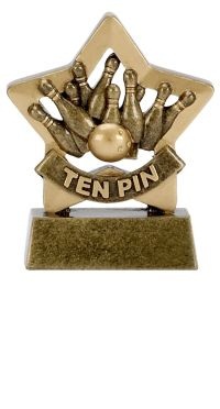 Ten Pin  Mini Stars Trophy AwardA1115