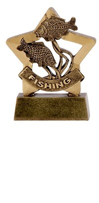 Fishing Mini Stars Trophy AwardA1119