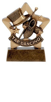Tap Dancing Mini Stars Trophy AwardA1124