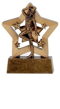Tap Dancing2 Mini Stars Trophy AwardA1126