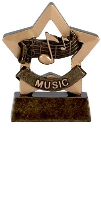 Music Mini Stars Trophy AwardA953