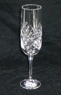 7oz Cut Crystal Flute  Incl. FREE TEXT Engraving
