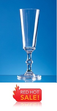 Ascot Crystal Flute  Incl. FREE TEXT Engraving  