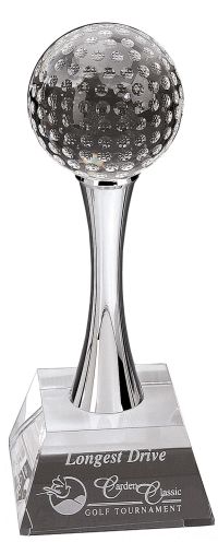 Premier Award Golf Trophy with Slender BodyP36420