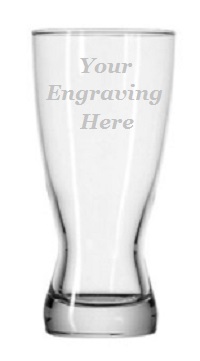 Bavarian Pilsner Style Glass - Incl. FREE TEXT Engraving